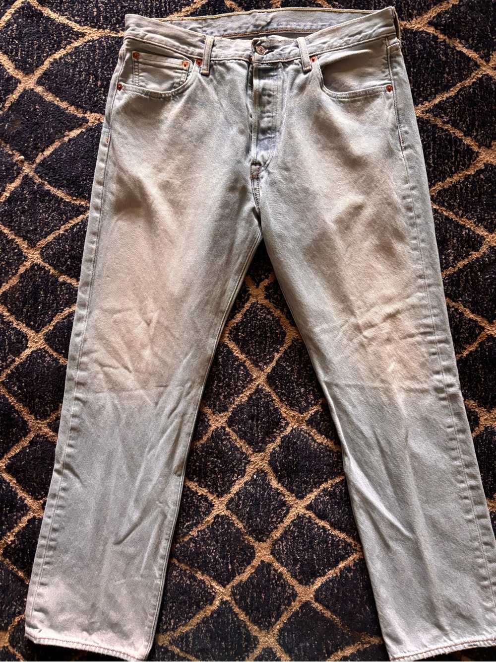 Men's Light Levi’s blue washed Slim Jeans